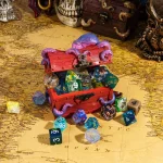 Coffre à dés pratique pour tous vos dés de jeu