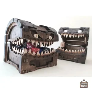 Coffre en bois Mimic pour le rangement divers