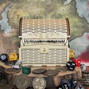 Coffre en bois Mimique pour rangements divers