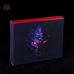 Coffret cadeau jeu de rôle avec dés en métal et piste à dés