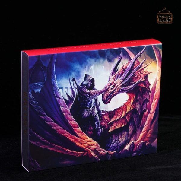 Sets de dés en métal pour jeux de rôle, 5 pièces incluses