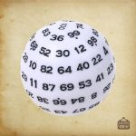 Dé à 100 faces pour des sessions de jeu immersives