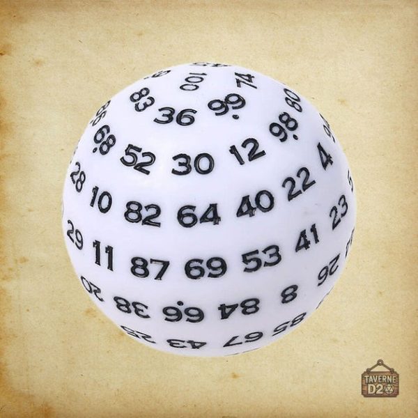 Dé à 100 faces pour des sessions de jeu immersives