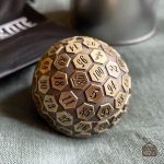 Dés métalliques à 100 faces, parfaits pour le jeu stratégique