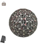 Dé de jeu D100, finition métallique, unique