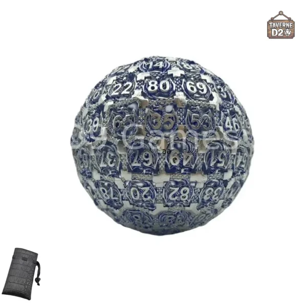 D100 Astral, métal creux, aspect contemporain