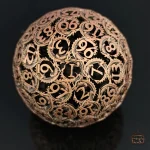 Dé de jeu D100 design draconique