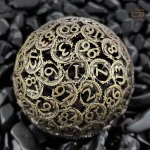 D100 style draconique en métal