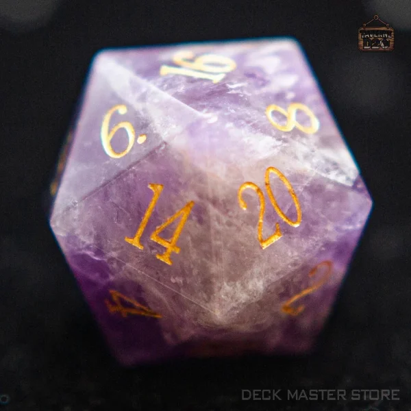 d20-amethyste-1 D20 en améthyste