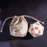 D20, dé à jouer antistress pour une pause ludique