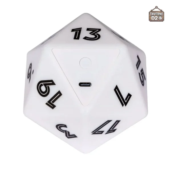 d20-led-1 Dé LED D20, jeu de dés lumineux pour les amateurs de RPG