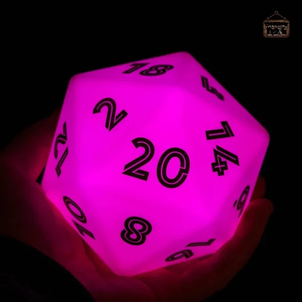 Dé D20, dés LED colorés pour une expérience de jeu unique