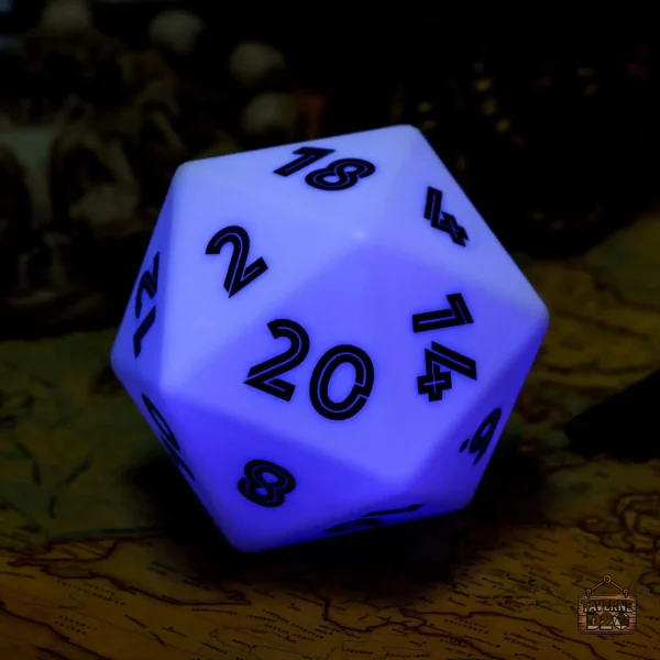 D20 LED, parfait pour animer vos soirées jeux entre amis