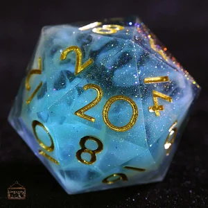 D20 Océan Nébuleuse - Lot de dés polyédriques