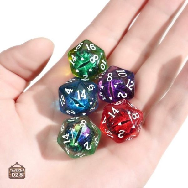 d20-oeil-dragon-1 D20 Œil de Dragon, dé de jeu captivant