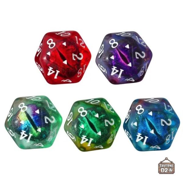 D20 fantaisie, aspect œil de dragon