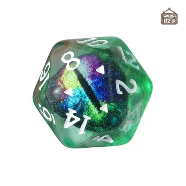 D20 original, inspiration œil de dragon