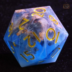 D20 Palais Céleste - Lot de dés polyédriques colorés