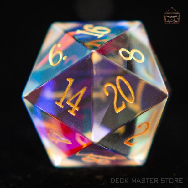 d20-verre-multicolore-1 D20 en verre multicolore