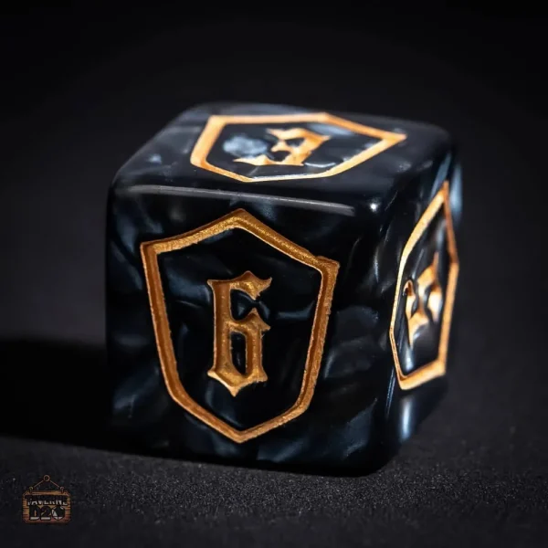 D6 Bouclier, accessoire pour jeux de société