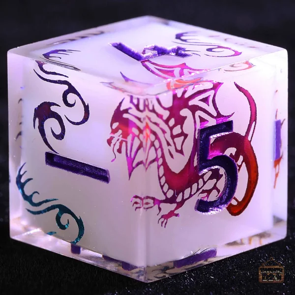 d6-glyphe-dragon-1 Dés en résine D6 Glyphe de Dragon