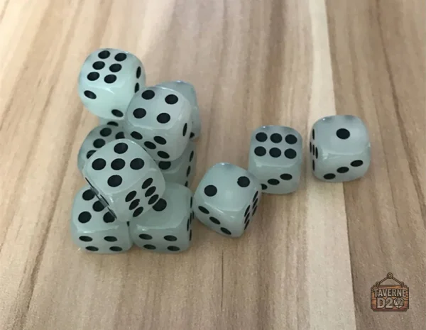 Dés lumineux pour jeux de rôle et soirées entre amis