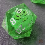 Dé 20 Œil en résine, parfait pour les jeux de rôle