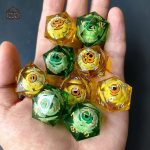 Dé 20 Œil, un dé en résine idéal pour les aventuriers
