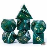 Dés en Agate artisanaux pour jeux de société