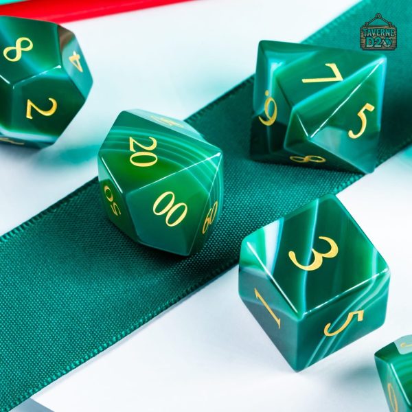 Dés en Agate, choix parfait pour les passionnés