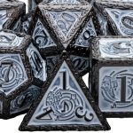 Dés de Barde en métal pour personnages épiques