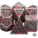 Dés de jeu en métal, parfaits pour les campagnes
