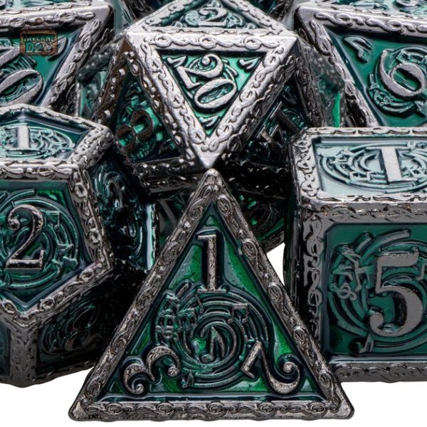 Dés en métal pour une expérience de jeu unique