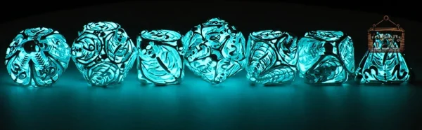Dés brillants en métal, idéal pour les collectionneurs