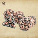 Dés de jeu Cthulhu en métal