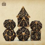Dés en métal pour amateurs de Cthulhu