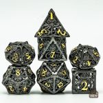 Dés en métal inspirés de Cthulhu