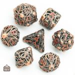 Dés métalliques pour jeux de rôle