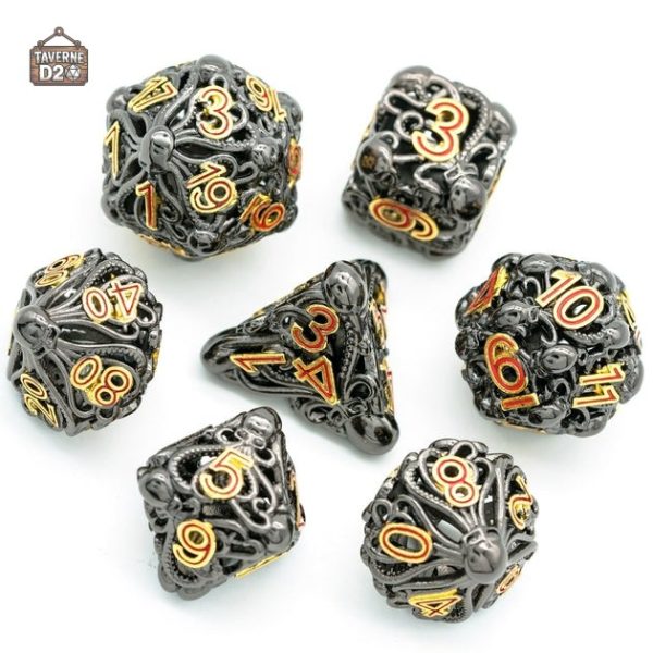 Set de dés Cthulhu pour joueurs