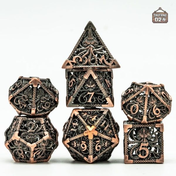 Set de dés en métal Cthulhu