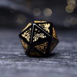Dés en Obsidienne, parfaits pour les jeux de rôle