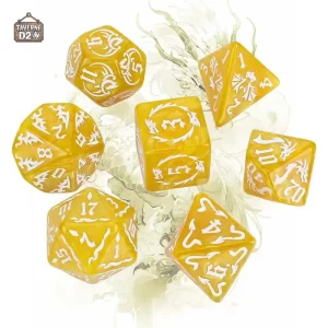 Dés polyédriques pour aventures fantastiques