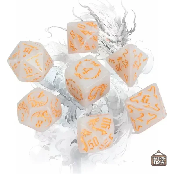 Dés de jeu créatifs pour joueurs de Donjon et Dragon