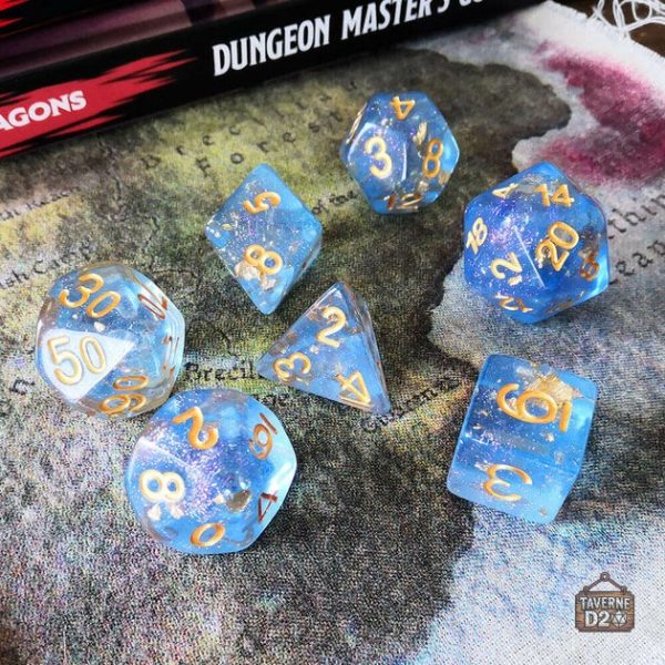 Accessoires de jeu en feuille d'or pour amateurs