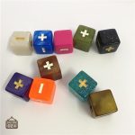 Set de dés Fudge, idéal pour les passionnés de jeux