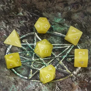 Dés en jade : parfaits pour les passionnés de jeux