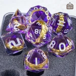 Dés de jeu l'Anneau Unique en édition limitée