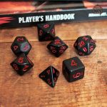 Set de dés classiques pour jeux de rôle