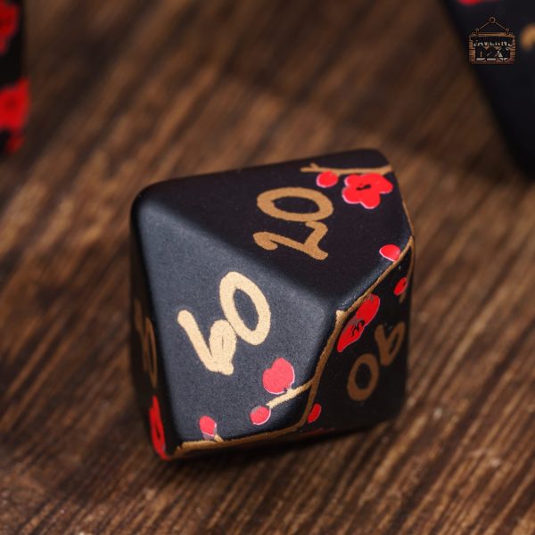 Accessoires de jeu : dés Fleurs de Cerisier