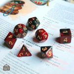 Set de dés Galaxie, parfait pour les jeux de société